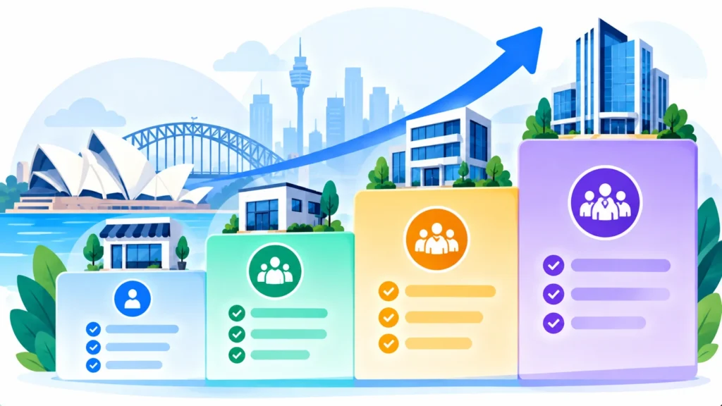 Australian agency retainer tiers