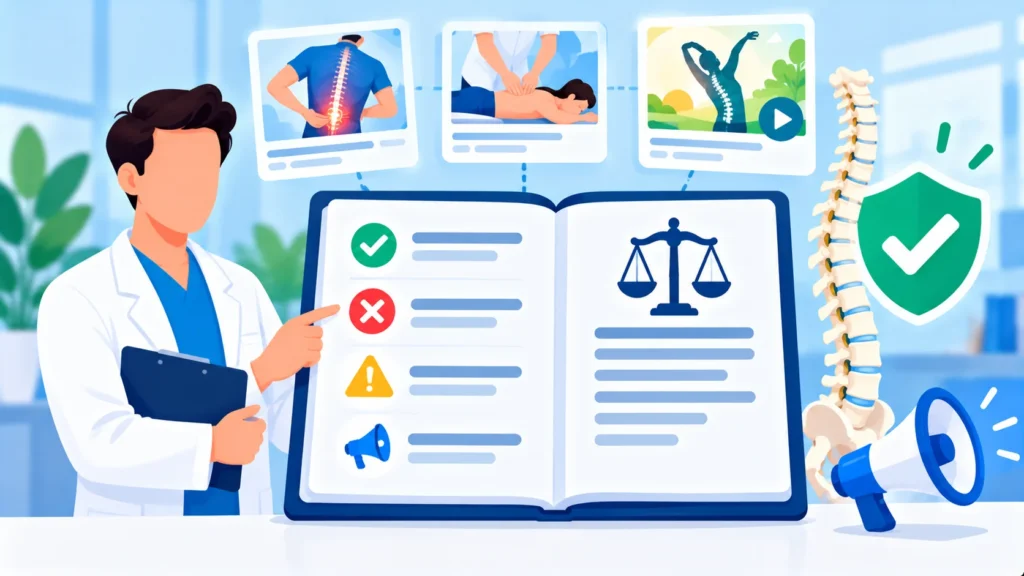 Advertising claim rules for chiropractors