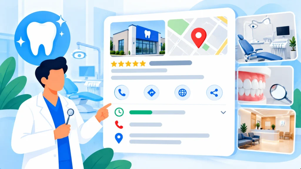 Google Business Profile setup for a dental practice