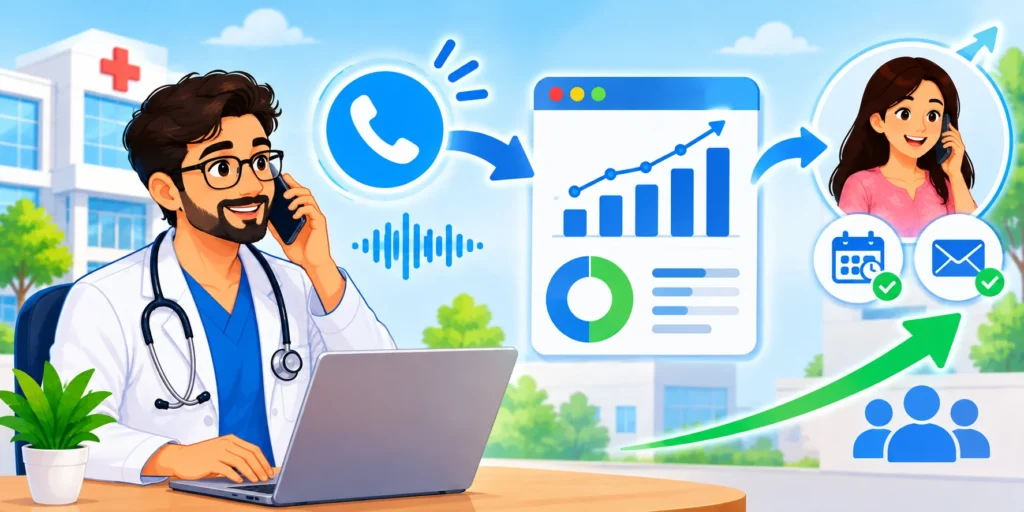 Call tracking for doctor Google Ads campaigns