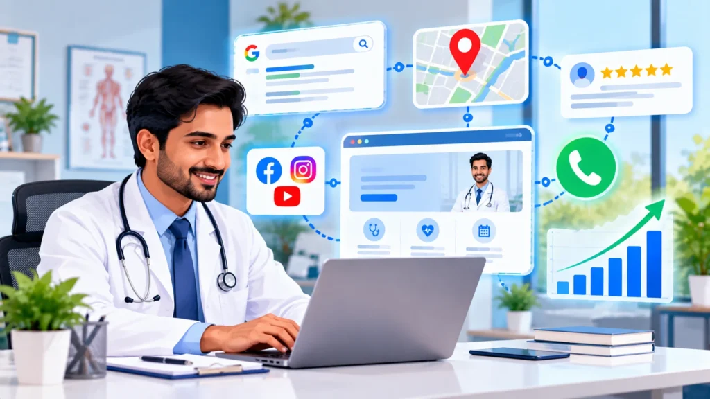 Doctor marketing services for a private practice