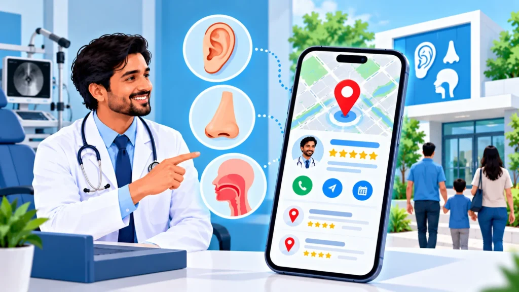 ENT marketing to reach local patients