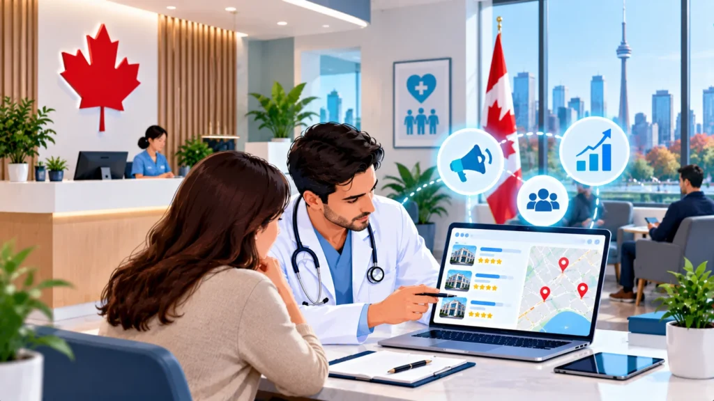 Canadian clinic planning healthcare marketing