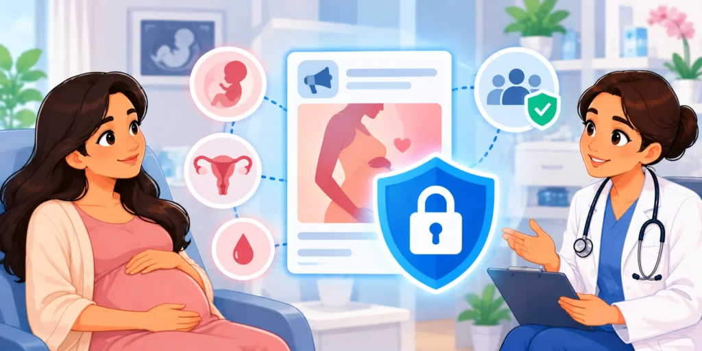 Privacy and policy care for OB-GYN advertising
