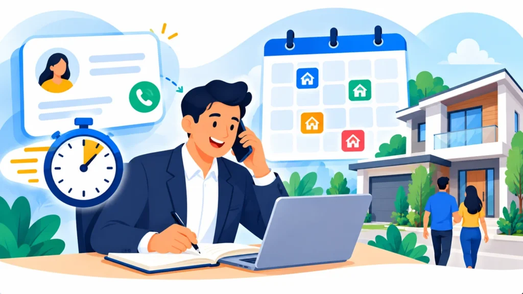 Fast follow-up for real estate leads