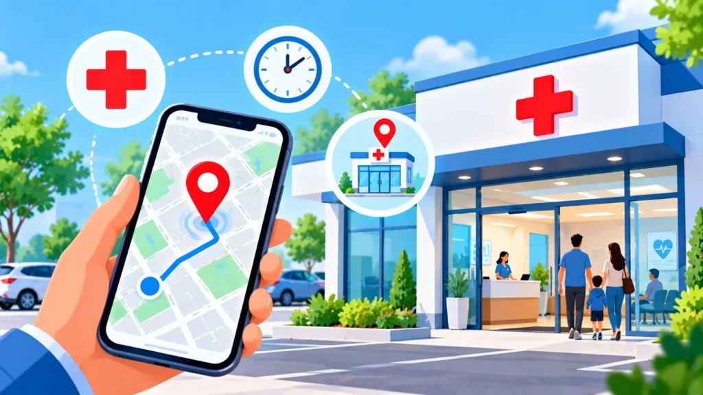 Urgent care marketing for near me searches